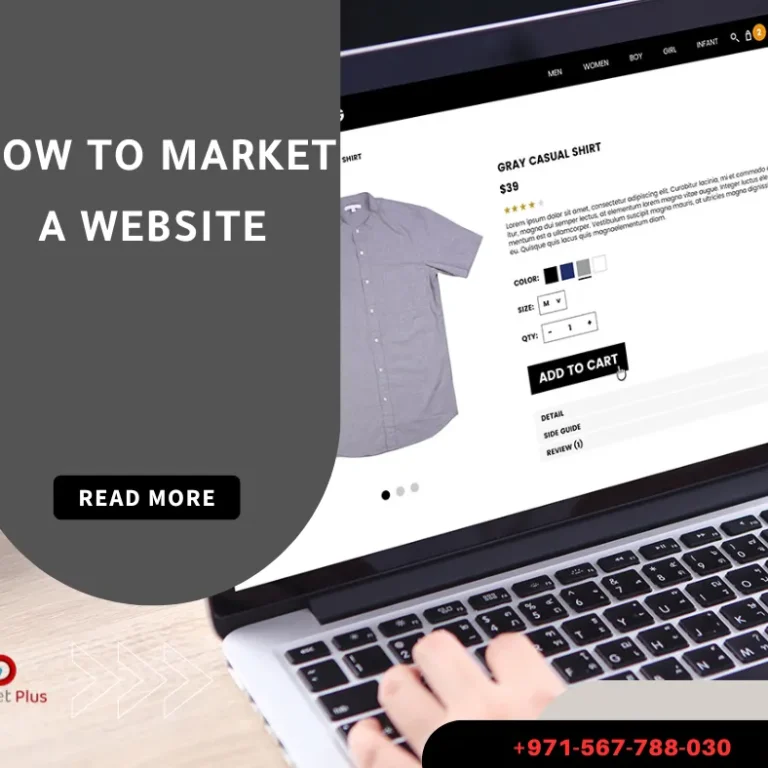 How to market a website