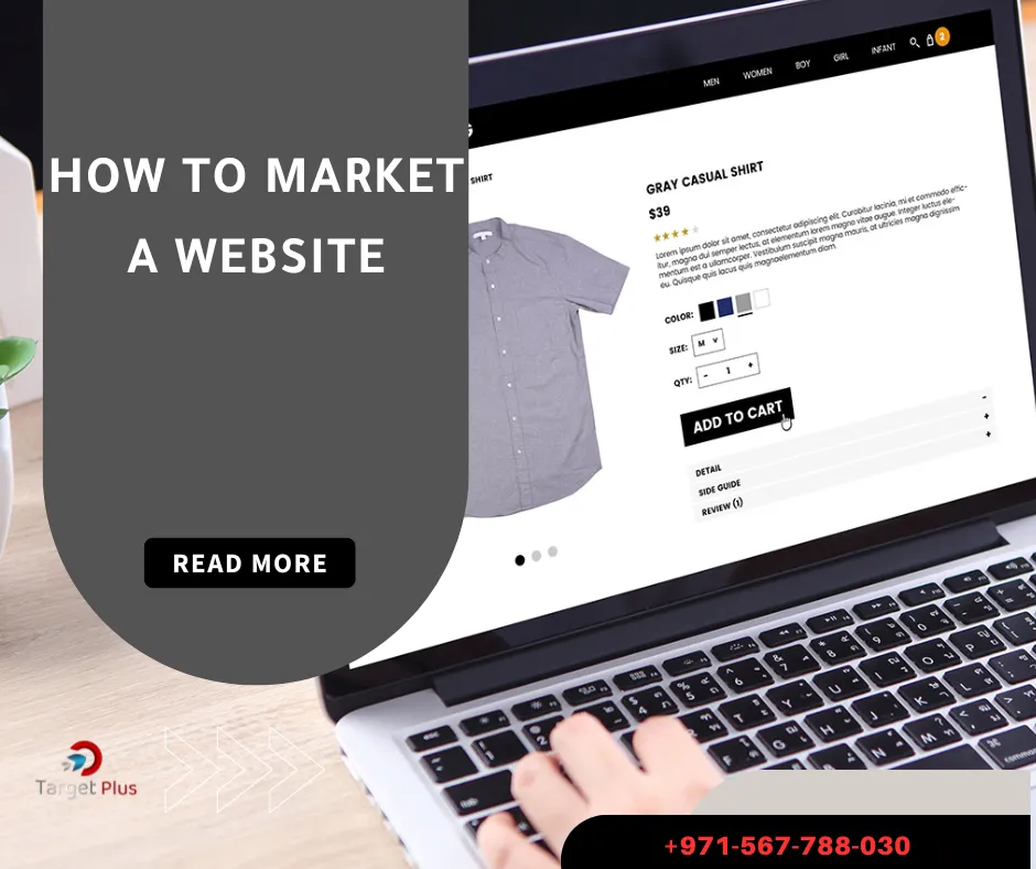 How to market a website