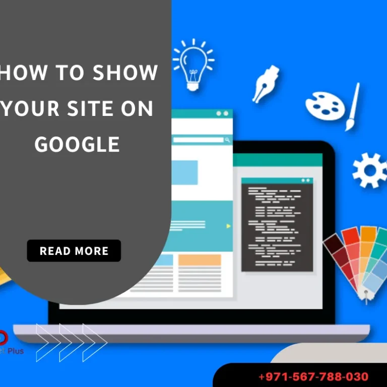 How to show your site on Google